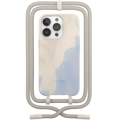 Cover Iphone 14 Pro Max Woodcessories (Beige Blue)